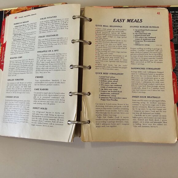 Better Homes Cookbook flaws ephemera paper craft Scrapbooking Collage Mixed Medi - Picture 7 of 11